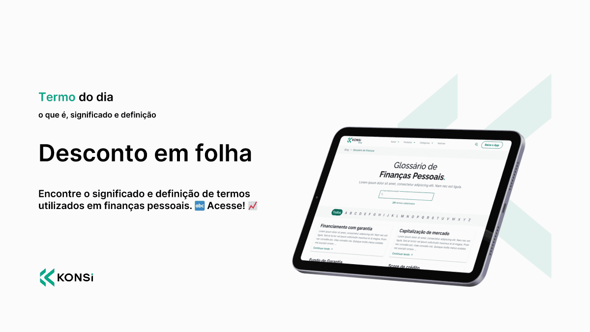 Desconto em folha
