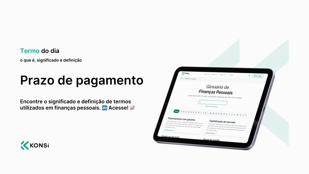 Prazo de pagamento
