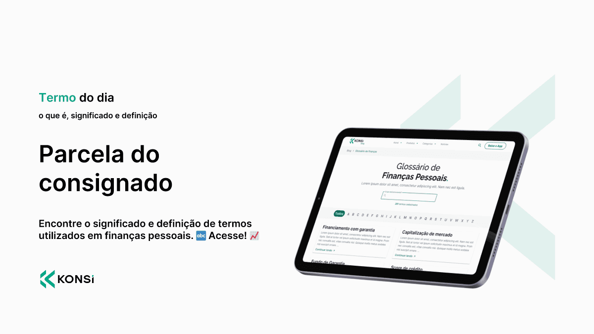 Parcela do consignado
