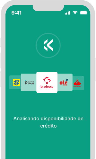 Comparador de taxas de empréstimo consignado Konsi - Banco Bradesco Roleta de bancos Konsi