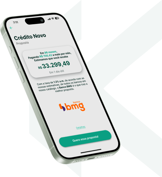 Empréstimo consignado Banco BMG no App Konsi app konsi com Empréstimo consignado Banco BMG