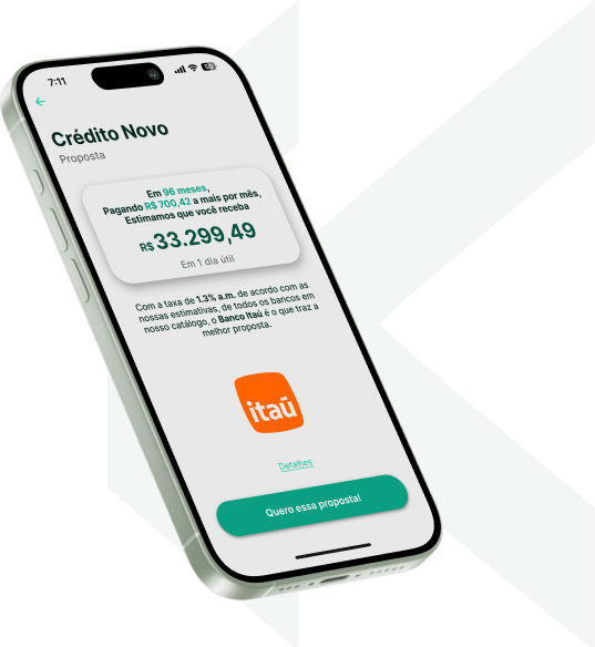 Empréstimo consignado Banco Itaú no App Konsi app konsi com Empréstimo consignado Banco Itaú