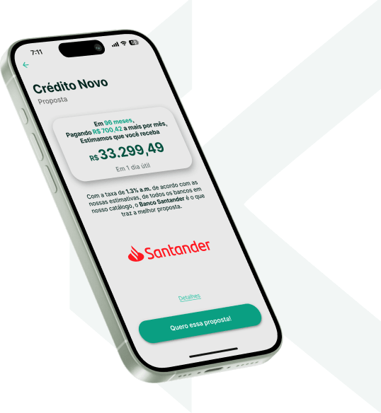 Empréstimo consignado Banco Santander no App Konsi app konsi com Empréstimo consignado Banco Santander