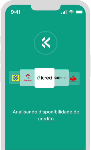 Comparador de taxas de empréstimo consignado Konsi - Instituição Icred Roleta de bancos Konsi